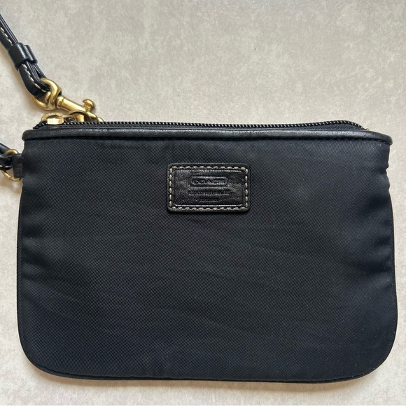 Coach Small Nylon Wristlet - Picture 13 of 13